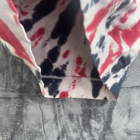 Kansas City Chiefs Tie Dye Sweatshirt Hoodie Red Black White NFL Football Mens M - Picture 11 of 12